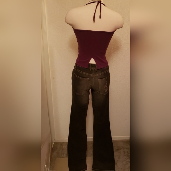 Baby Phat Blk/Grey Jeans - Picture 4 of 16